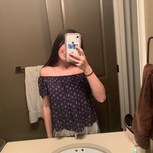 Off the shoulder Forever 21 top